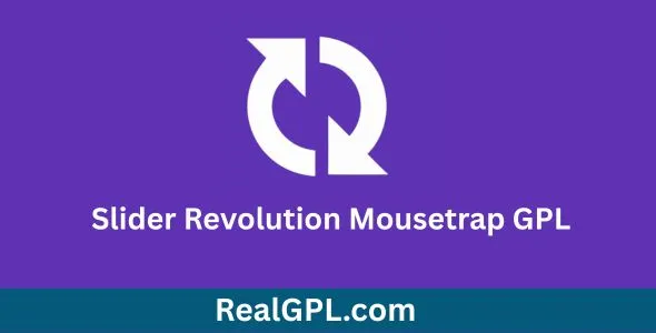 Slider Revolution Mousetrap GPL Slider Revolution Mousetrap GPL