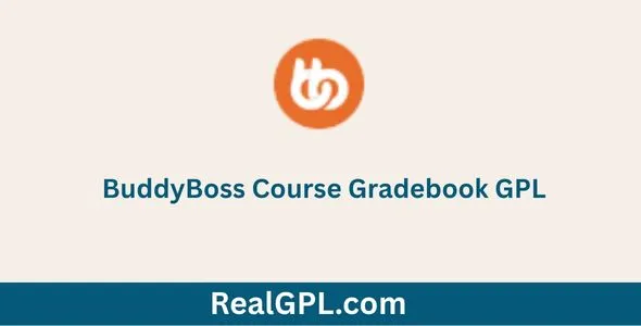 BuddyBoss Course Gradebook GPL