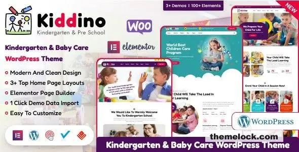 Kiddino Theme GPL