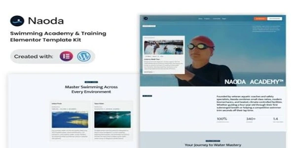 Naoda Elementor Template Kit GPL