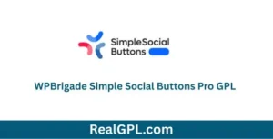 WPBrigade Simple Social Buttons Pro GPL
