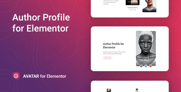 Avatar Author Box for Elementor GPL