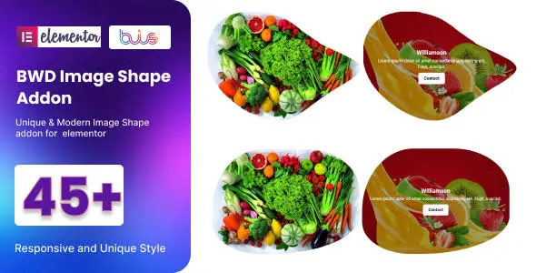 BWD Image Shape addon for elementor GPL