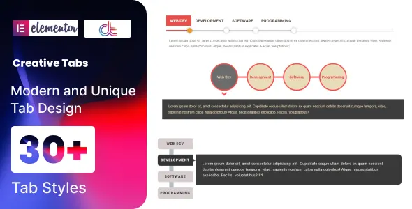 Creative Tabs addon for elementor GPL