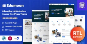 Edumoon Theme GPL