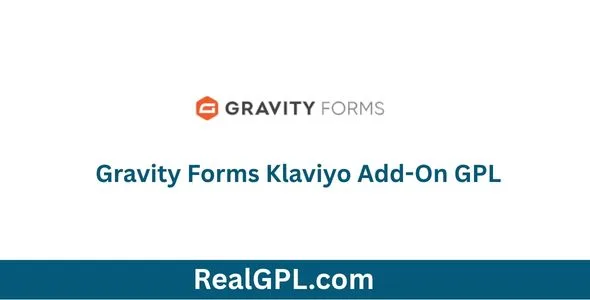Gravity Forms Klaviyo Add-On GPL
