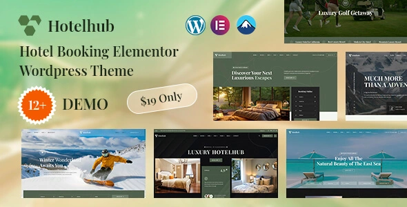 Hotelhub Theme GPL Hotelhub Theme GPL