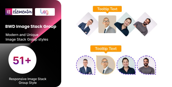 Image Stack Group addon for elementor GPL Image Stack Group addon for elementor GPL