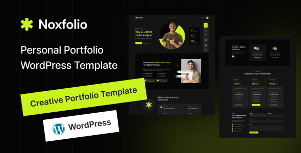 Noxfolio Template Kit GPL Noxfolio Template Kit GPL