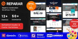 Reparar Theme GPL