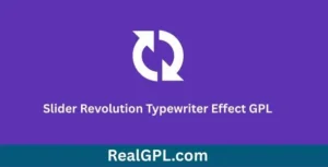 Slider Revolution Typewriter Effect GPL