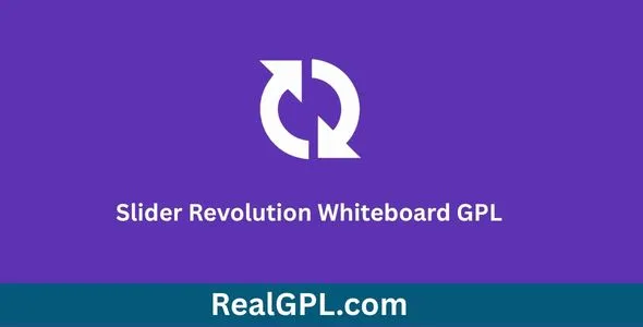 Slider Revolution Whiteboard GPL Slider Revolution Whiteboard GPL