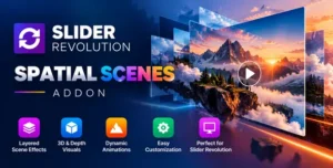 Slider Revolution Spatial Scenes Addon GPL