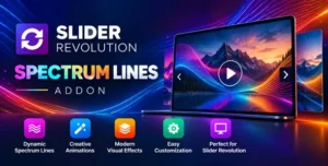 Slider Revolution Spectrum Lines Addon GPL