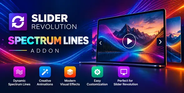 Slider Revolution Spectrum Lines Addon GPL Slider Revolution Spectrum Lines Addon GPL