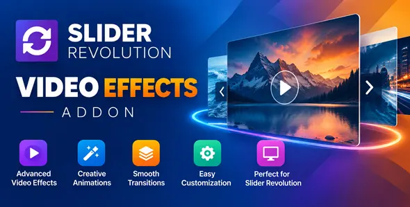 Slider Revolution Video Effects Addon GPL Slider Revolution Video Effects Addon GPL
